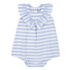 Girls Wide Stripe Dress & Panties Set (Rapife) - CottonKids.ie - 12 month - 18 month - 2 year