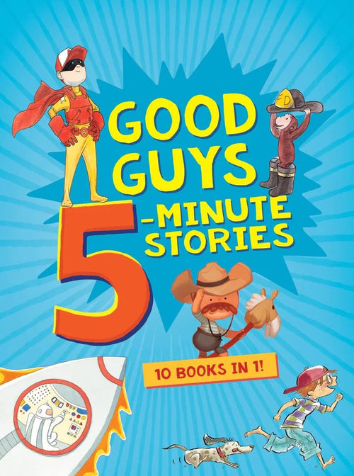 Good Guys 5-Minute Stories Hardcover - CottonKids.ie - Story Books - -