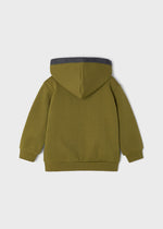 Green Hooded Zip-Up Top (mayoral) - CottonKids.ie - Jumper - 2 year - 3 year - 4 year