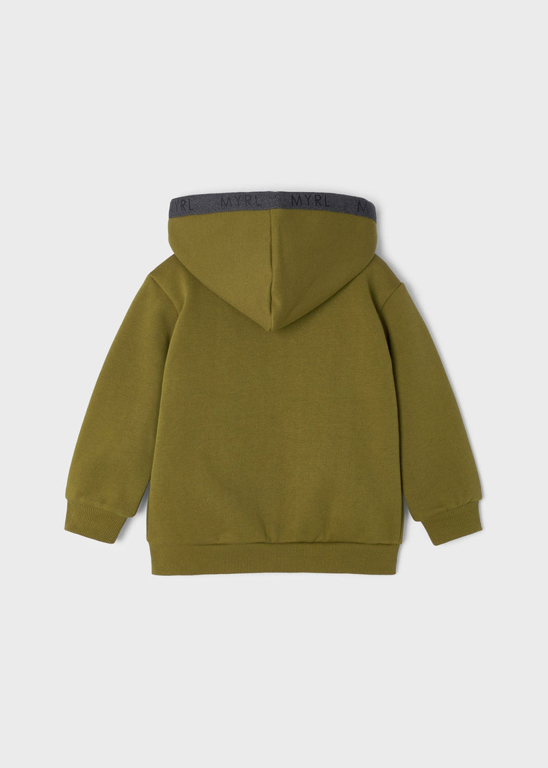 Green Hooded Zip-Up Top (mayoral) - CottonKids.ie - Jumper - 2 year - 3 year - 4 year