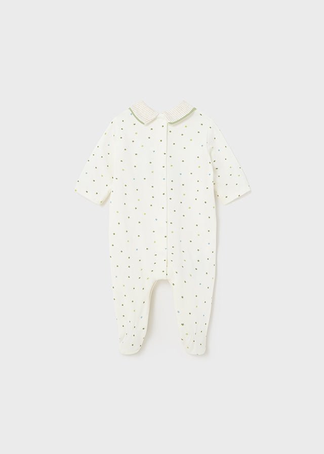Green & Ivory Bear Babygrows (sold separately)(mayoral) - CottonKids.ie - 1-2 month - 3 month - 6 month