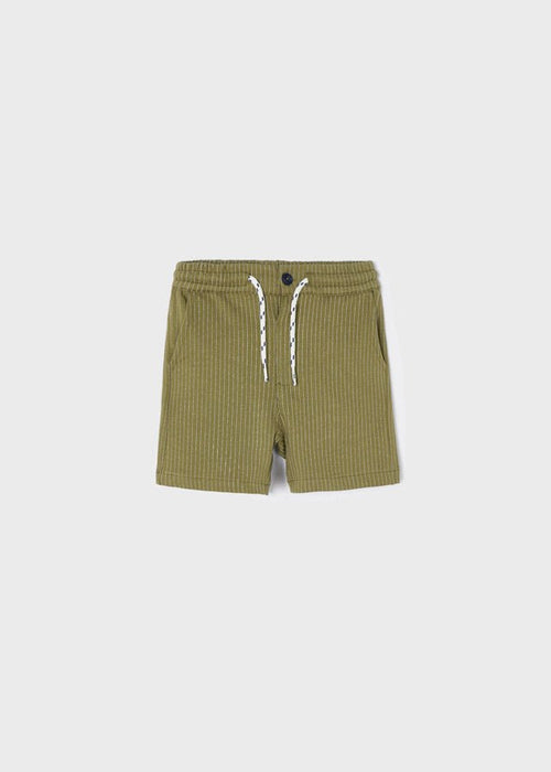 Green Pinstripe Cotton Shorts (mayoral) - CottonKids.ie - Shorts - 2 year - 3 year - 4 year