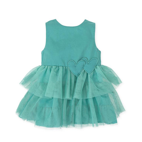 Green Tulle Dress (AGATHA RUIZ DE LA PRADA) - CottonKids.ie - Dresses - 12 month - 18 month - 2 year