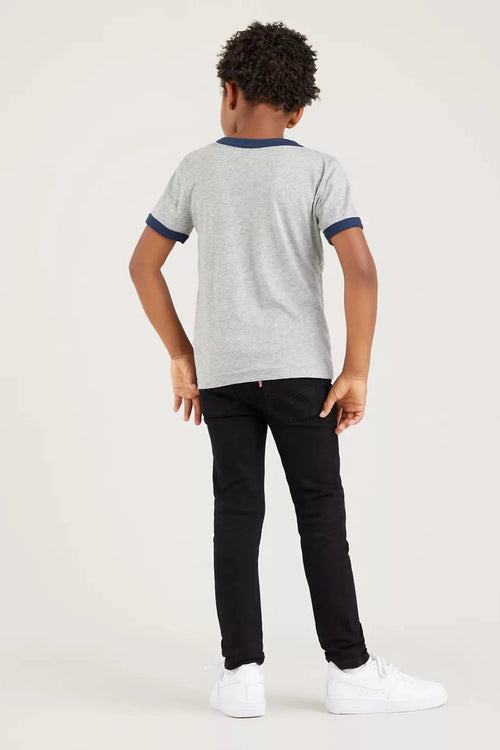 Grey Cotton Logo T-Shirt (LEVIS) - CottonKids.ie - Top - 11-12 year - 13-14 year - 6 year