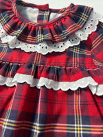 Baby Girl Tartan Dress (Sardon) - CottonKids.ie - Dresses - 12 month - 18 month - 2 year