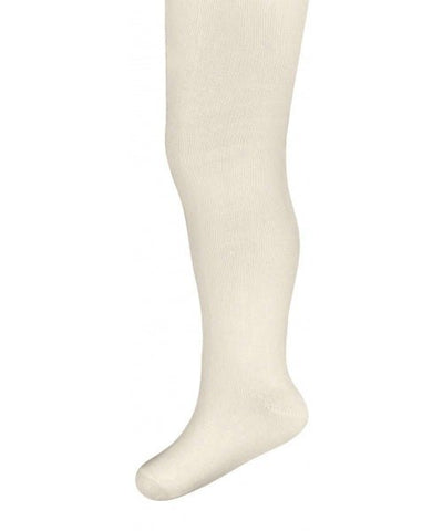 IVORY Baby Tights Plain Cotton (A/W) –
