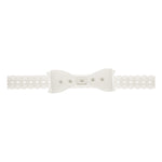 IVORY Christening Headband Decorated With Bow (ANNA) - CottonKids.ie - Headband - Girl - Hair Accessories -