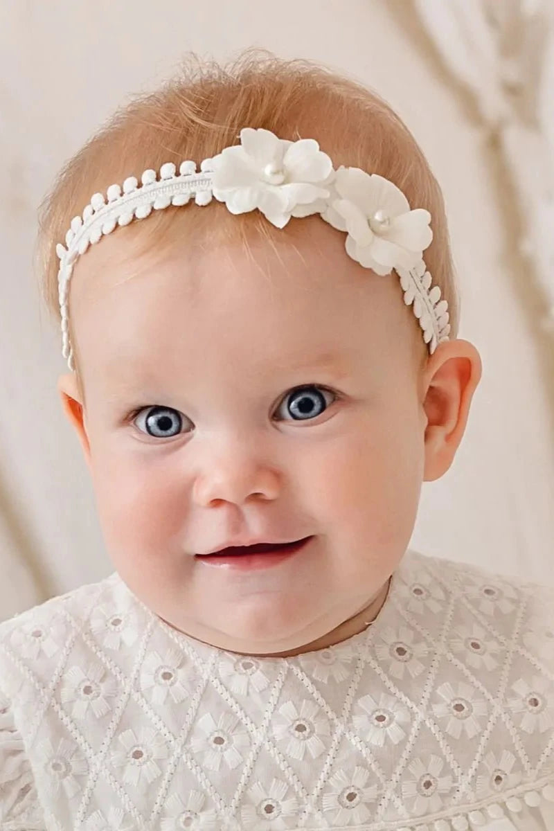 Baptism headband hot sale