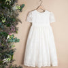 IVORY COMMUNION LACE DRESS ( K12 ) - CottonKids.ie - Dresses - 11-12 year - 7-8 year - 9-10 year