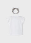 Ivory Cotton Daisy T-Shirt & Headband Set (mayoral) - CottonKids.ie - 2 year - 3 year - 4 year
