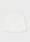 IVORY COTTON 'SHHHH' TOP (mayoral) - CottonKids.ie - Top - 2 year - 3 year - 4 year