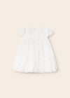 IVORY Girls Sparkly Lace & Tulle Dress (mayoral) - CottonKids.ie - 12 month - 2 year - 3 year