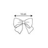 IVORY Hair Clip With Large Grossgrain Bow (14cm) (Condor) - CottonKids.ie - Condor - Girl - Hair Accessories