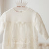 IVORY Long Sleeve Christening Gown Decorated With Beads (QUEEN) - CottonKids.ie - Dress - 0-1 month - 1-2 month - 12 month