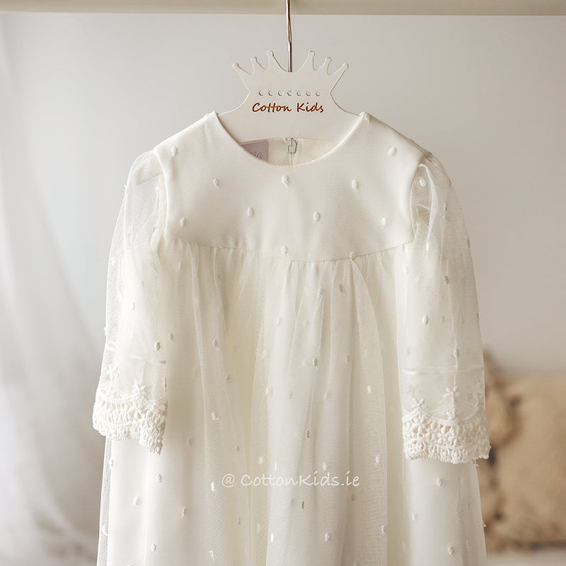 long sleeve lace christening dress Girls Christening Gowns & Baptism Dresses