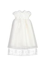 Natural Silk Baby Girl Ceremonial Lace Trim Robe Gown Ireland