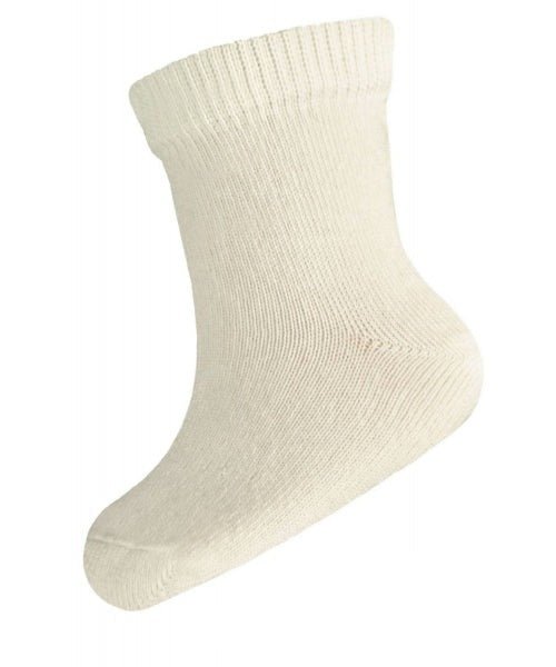 IVORY SMOOTH SOCKS BABY BOY - CottonKids.ie - Socks - 12 month - 18 month - 3 month