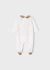 Ivory Velour Babygrow (mayoral) - CottonKids.ie - 0-1 month - 1-2 month - 3 month