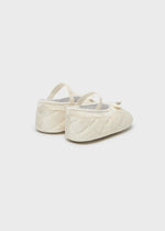 IVORY Velvet Mary Janes Booties (mayoral) - CottonKids.ie - Baby (0-3 mth) - Baby (12-18 mth) - Baby (3-6 mth)