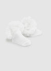 Ivory/Off white Baby Girls Socks & Headband Set (mayoral) - CottonKids.ie - Socks - 0-1 month - 1-2 month - 12 month