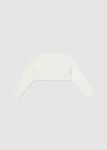 Ivory/Off White Thick Cotton Bolero Cardigan (mayoral) - CottonKids.ie - 12 month - 18 month - 2 year