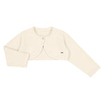 Ivory/Off White Thick Cotton Bolero Cardigan (mayoral) - CottonKids.ie - 12 month - 18 month - 2 year