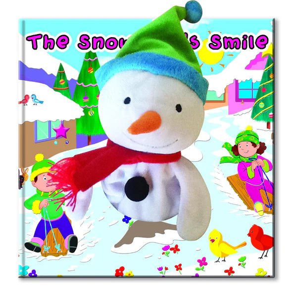 Large Hand Puppet Book - The Snowman's Smile - CottonKids.ie - Activity Books & Games - Christmas Books - Story Books