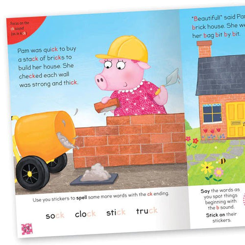 Learn to Read: The Three Little Pigs - CottonKids.ie - Activity Books & Games - Numbers & Letters - Story Books