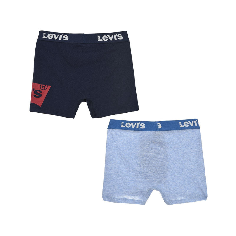 Levis 2 pack boxers for kids, Light blue and navy - CottonKids.ie - 11-12 year - 13-14 year - 9-10 year