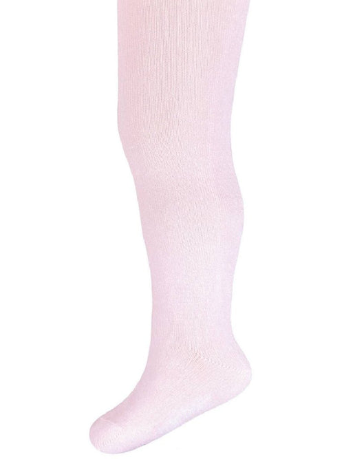 Light Pink Baby Tights Plain Cotton Pink - CottonKids.ie - Tights - 0-1 month - 1-2 month - 12 month