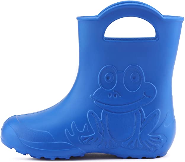 Lightweight Rainboots Wellington Boots Frog BLUE - CottonKids.ie - rainboots - Boy - EU 28/UK 10 - EU 29/UK 10.5