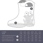 Lightweight Rainboots Wellington Boots frog PINK - CottonKids.ie - rainboots - EU 26/UK 8.5 - EU 27/UK 9.5 - Girl