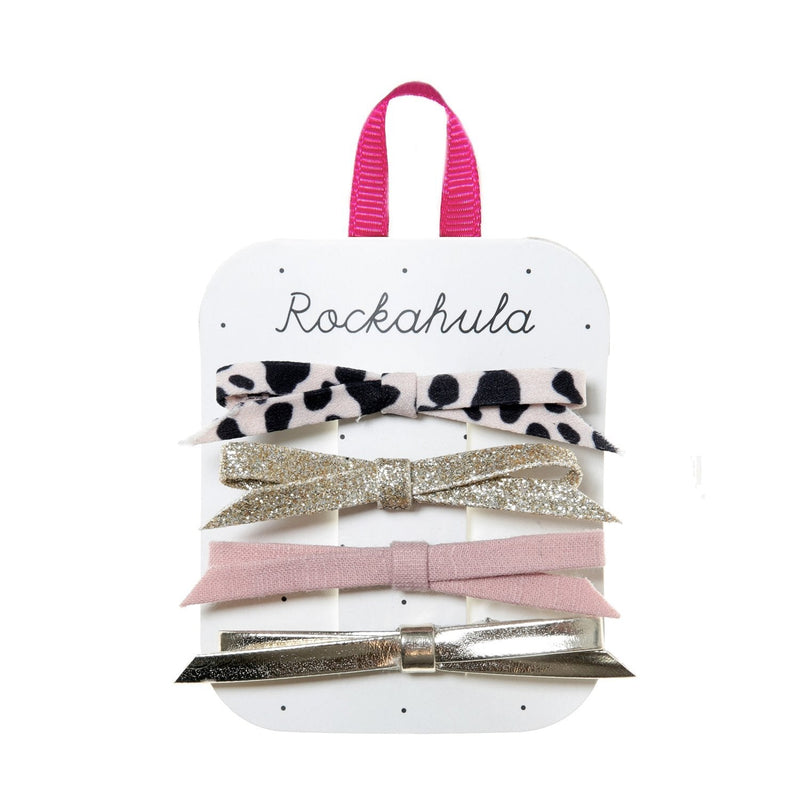 Lily Leopard Skinny Bow Set (Rockahula) - CottonKids.ie - Hair accessories - Girl - Hair Accessories -