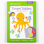 Little Genius Pull the Tab: Times Tables - CottonKids.ie - Book - Activity Books & Games - Numbers & Letters -