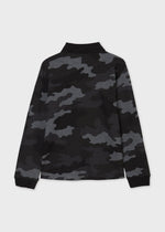 Long sleeve camo polo for teen boy (mayoral) - CottonKids.ie - Top - 11-12 year - 13-14 year - 7-8 year