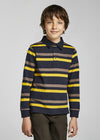 Long sleeve striped polo for teen boy (mayoral) - CottonKids.ie - Top - 13-14 year - 7-8 year - 9-10 year