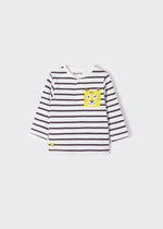 Long sleeve t-shirt stripes baby boy (mayoral) - CottonKids.ie - Top - 12 month - 3 year - 6 month