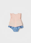 Lyocell Tencel™ Denim Skirt Set Newborn Girl (mayoral) - CottonKids.ie - 1-2 month - 12 month - 18 month