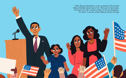 Michelle Obama (Little People, BIG DREAMS) - CottonKids.ie - Book - Little People Big Dreams - -