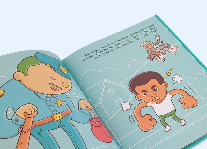 Muhammad Ali, Hardback Book (Little People Big Dreams) - CottonKids.ie - Book - Little People Big Dreams - -