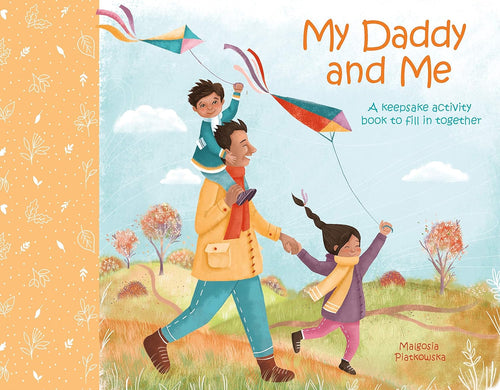 My Daddy and Me: A Keepsake Activity Book to Fill in Together - CottonKids.ie - Activity Books & Games - Story Books -