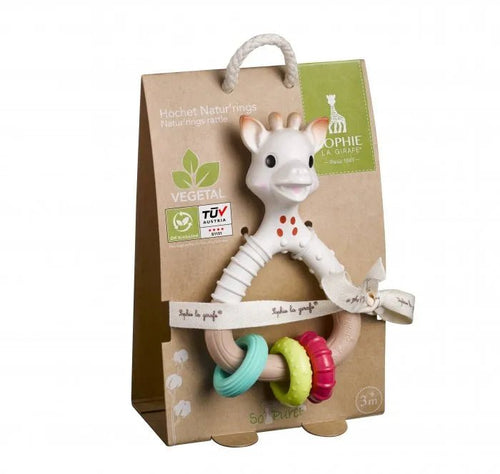 Natur'rings Rattle (Sophie la girafe) - CottonKids.ie - Toy - Sophie la girafe - Toys & Interior -