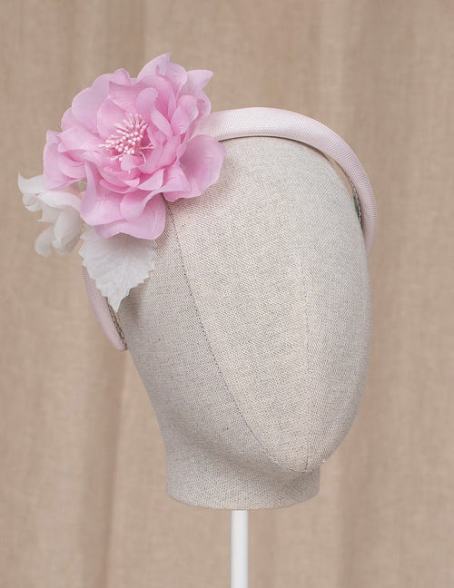 Pale Pink Floral Hairband (Abel & Lula) - CottonKids.ie - Hair accessories - Girl - Hair Accessories -