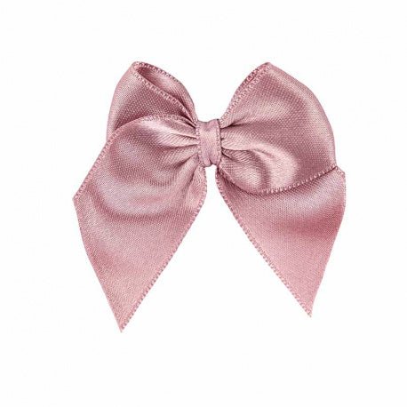 PALE PINK Hair Clip With Small Satin Bow (5.5cm) (Condor) - CottonKids.ie - Condor - Girl - Hair Accessories