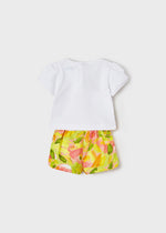 Patterned Short Set Baby Girl (mayoral) - CottonKids.ie - set - 12 month - 18 month - 2 year