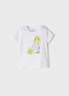 Pineapple Print T-shirt Girl (mayoral) - CottonKids.ie - 4 year - 5 year - 6 year