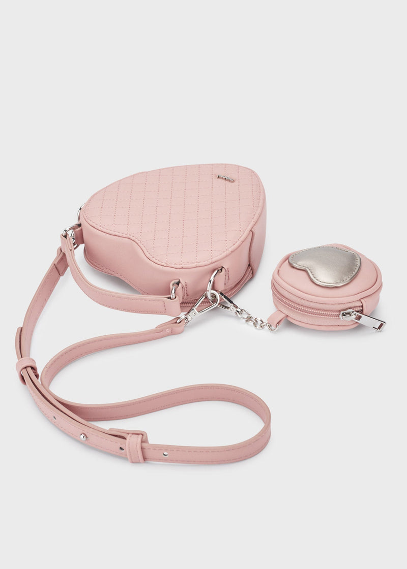 Pink Heart Shoulder Bag (15cm) - CottonKids.ie - Accessories - Girl -