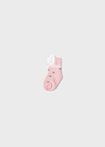 Pink Teddy Ankle Socks (mayoral) - CottonKids.ie - 0-1 month - 1-2 month - 12 month