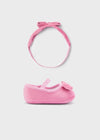 Pink Velvet Pre-Walker Set (mayoral) - CottonKids.ie - shoes - Baby (12-18 mth) - Baby (3-6 mth) - Baby (6-9 mth)