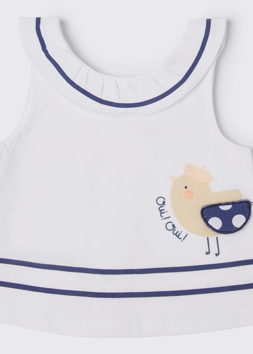 PLAY WITH Short And Hat Set Newborn Girl (mayoral) - CottonKids.ie - Set - 1-2 month - 12 month - 18 month